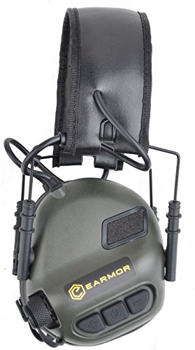 Opsmen Kopfhörer, Sport Klangverstärkung Gewehrschuss-Geräuschunterdrückung, Gehörschutz, elektronischer Ohrenschützer, M31, Wüstengelb