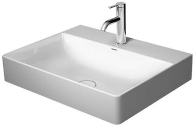 Duravit Waschtisch DuraSquare 600mm ohne Überlauf weiß, WG, 23536000411