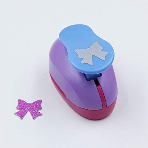 TOP-MAX Papierstanzer, Prägegerät für Bastelarbeiten, Karten, Scrapbooking, Verzierungen, zufällige Farbe