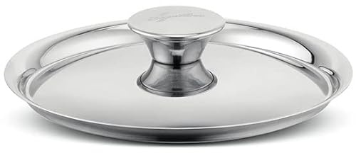 Lagostina Deliziosa coperchio cm 18 inox con pomolo centrale serigrafato made in italy