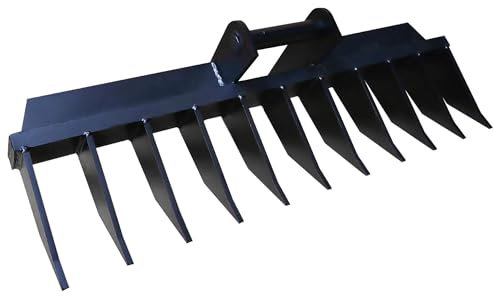 Wurzelrechen Roderechen Feinwurzelschneide Minibagger MS01 Symlock Breite 100cm