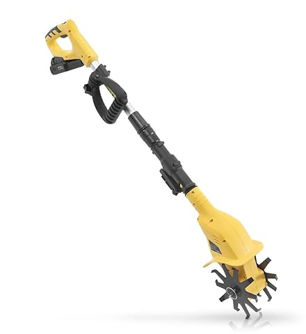 Zappa a batteria da 20 V, per arare, girare, aprire, larghezza di lavoro, 10 cm, profondità di lavoro 17 cm