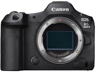 Canon EOS R5 Mark II 45MP Full-Frame Mirrorless Camera Body Only (8K RAW & 4K 120p Video) - Black