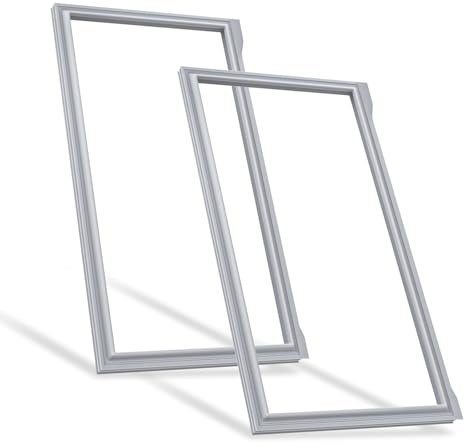 2 Pack Upgraded W10830274 Refrigerator French Door Gasket Replacement Compatible with Maytag Whirlpool Refrigerator Door Gasket Fridge Seal EAP11759518 W10443273 PS11759518 WRX735SDBM02 WRX735SDHZ10