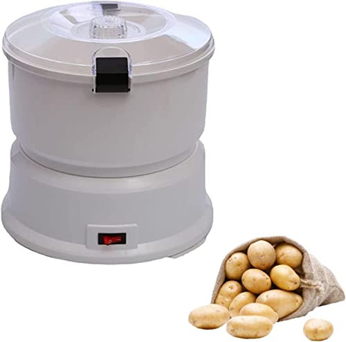 Portatore Elettrico Pealer Essiccatore vegetale, pelapina vegetale Automatica sicura, Macchina a Rotazione Insalata, capacità di Peperoncino Veloce da 1 kg