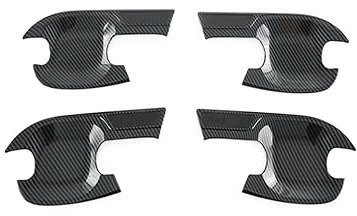 maniglia della portiera Per ISUZU per DMax RG 2019-2022 Car ABS Maniglia della portiera Copertura della cavità della tazza Trim protezioni per maniglie delle portiere delle auto(2)