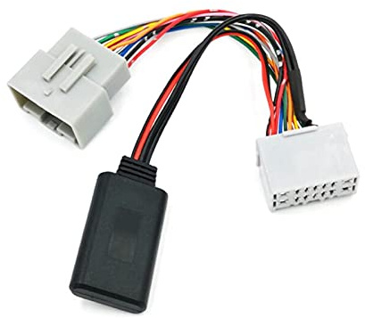 LIULIANG MeiKeL Récepteur Audio de Voiture AUX in Bluetooth Adaptateur adapté à Volvo C30 C70 S40 S70 S80 V40 V50 V70 XC70 XC90 Adaptateur de récepteur L1 (Color Name : White)