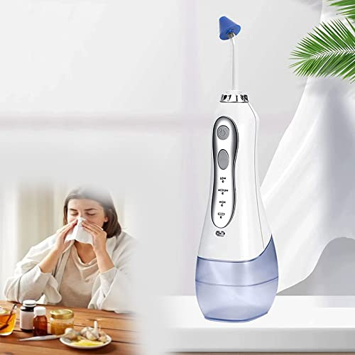 Kit Di Risciacquo Del Seno, Macchina Elettrica Per Il Risciacquo Nasale Perfetta Di Neti Pot Per Alleviare Il Seno E L'allergia, Adatta Per Adulti E Bambini, Senza BPA, Con Tre Modalità Di Lavaggio