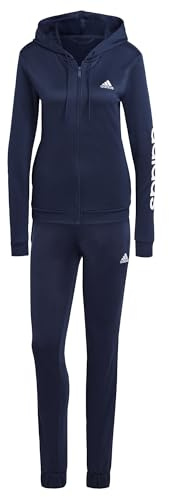 adidas Damen Linear Track Suit, Legend Ink, XL