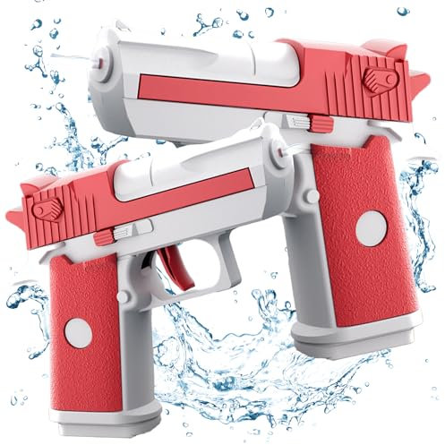 Pistolas de Agua pequeñas,2 Piezas Pistola de Agua Pequeña,Mini Pistolas de Agua, Pistola De Agua para Niños,Juguete Plástico De Pistolas De Agua,para Playa Piscina Fiesta