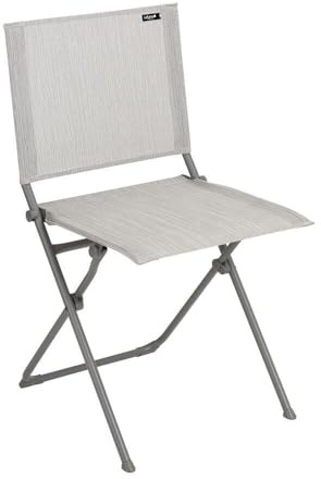 Lafuma MOBILIER - Kompakter Klappstuhl - Anytime - Batyline® Duo - Grau Galet LFM2636_9714-5 Jahre Garantie