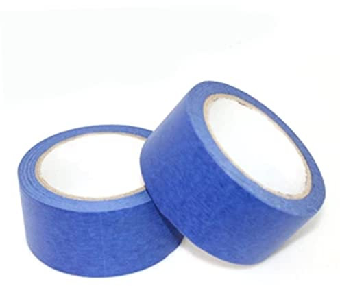 Homoyoyo Wide Masking Tape Blue Painters Tape Adhesive for Printing Clean Removal