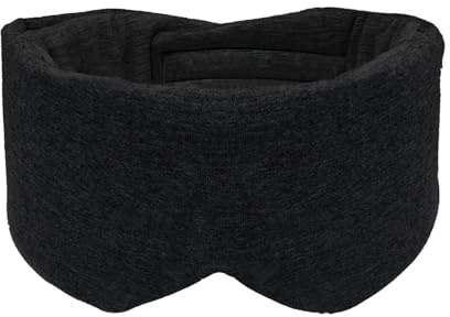 Mjuk sovmask, ögonmask för avkoppling, nattögonskydd, yogasov, ögonskydd för sömn justerbart, ljusblockerande ögonskydd, sömn ögonskydd, plysch sovmask, premium resor