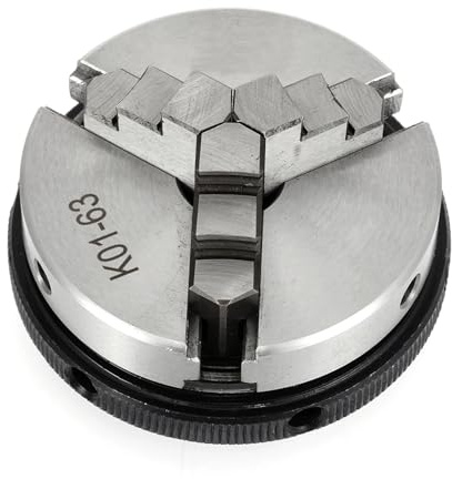 1pc Metal 3 Jaw Lathe Chuck 2.5 63mm Mini Chuck with 2pcs Lock Rods for M14 Metalworking Machine Accessories Tools