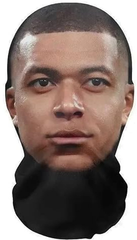 Aristo Solutions Máscara de cara completa con impresión 3D, transpirable, ligera y cómoda, ideal para cosplay, fiestas, Halloween, karnveal y eventos