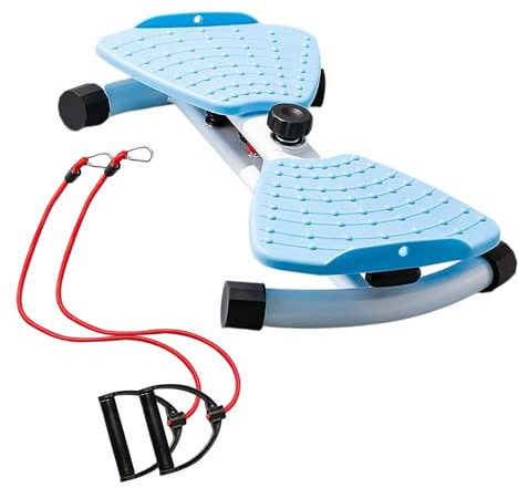 Tavola vibrante addominale, allenatore addominale multifunzione, dispositivo di esercizio silenzioso con fasce elastiche per fitness a casa e scultura corporea