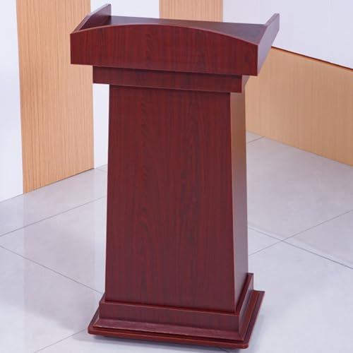 Supporto per podio portatile in legno per insegnanti e relatori, chiesa, pulpito, conferenze, lezioni, hotel e ristoranti, reception multiuso, supporto per presentazioni e dibattiti