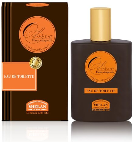 Helan, Olmo, Profumo Uomo, Eau de Toilette, Grande Freschezza e Vitalità sulle Pelle del Corpo, Accordo Vivace E Luminoso, Di Agrumi Mediterranei, 50 ml - Made in Italy