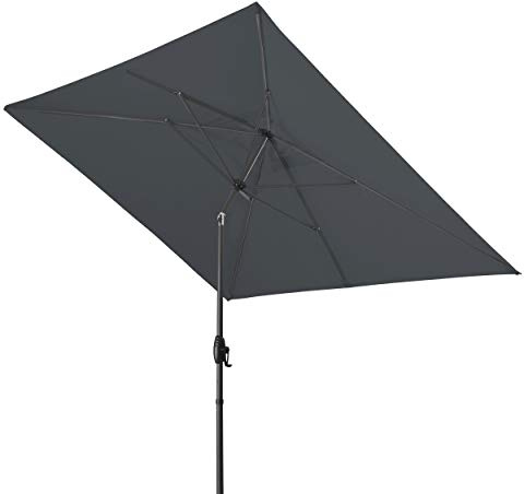 derby Basic Lift NEO 250x200 – Rechteckiger Sonnenschirm – Höhenverstellbar – ca. 250x200 cm