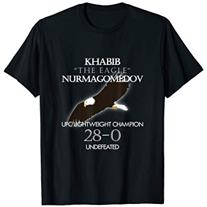 Eagle 28-0 Undefeated MMA Champion Russian Fighter T-Shirt