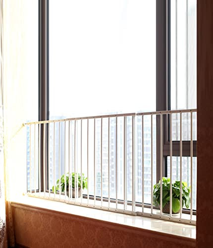 PBZLL Baby Anti-Fall-Fensterwächter, Kinderfensterwächter, stolzenfreier Zaun, Sicherheitsgeländer for Heimlorfenster (Size : 187-284cm(4 Pieces))