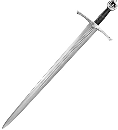 LOOYAR PU-Schaumstoff, Mittelalterliche Armierung, Ritterschwert, Waffenspielzeug, für Ritter, Soldaten, Krieger, Kostüm, Kampfspielen, Halloween, Cosplay, LARP