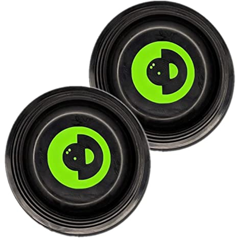Creating The Difference – Ball Cup | Assiette de bowling | Plastique Noir | Support de présentation pour balles de sport | Gobelets à balles | Support de bowling | Dessous de verre | Anneau (Lot de