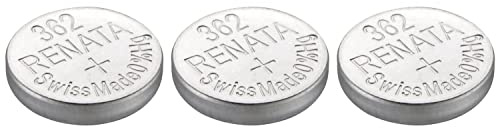 RENATA Pack of 3 Silver Oxide 362 / SR721 SW 0% Mercury Button Cell Batteries