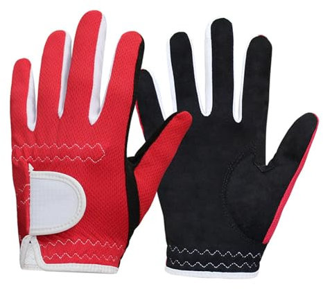 DAYnagh Kinder-Golfhandschuhe, bequeme Golfhandschuhe, Junior-Golfhandschuhe, Links- und Rechtshänder, Golferhandschuhe für Jungen und Mädchen