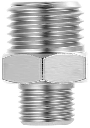 POPETPOP Airbrush Adapter 1/8 Zoll Zu 1/4 Zoll Schlauchanschluss Airbrush Schlauchadapter Rostfrei Langlebig Für Profi Einsatz