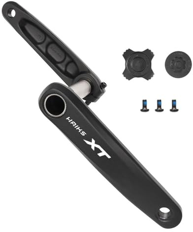 HAIKS Hollowtech MTB Crankset 170mm Aluminum Alloy Bike Crank Arms Set - Direct Mount 3-Bolt Interface for 8-12S BSA24/BB92/PF30/BB30/T47 Bottom Brackets