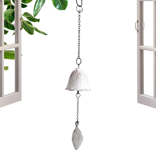Youding Campanas de Viento japonesas – Campana de de Hierro Fundido para Exteriores – Decoración Tradicional para casa, jardín, Patio, Espacios Interiores y Exteriores