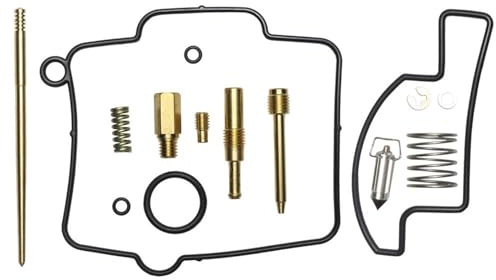 HZBHD Kit De Réparation Carburateur Moto pour Y&amaha YZ250 2002-2006 Pièces Rechange Caoutchouc Carburateur, Joint De Pointeau Et De Flotteur Carburateurs Réparation Kit