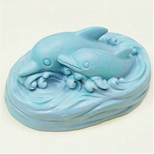 LC Delfin-Silikonformen, handgefertigte Seifenformen, Silikon, Seife, DIY, Kuchenformen