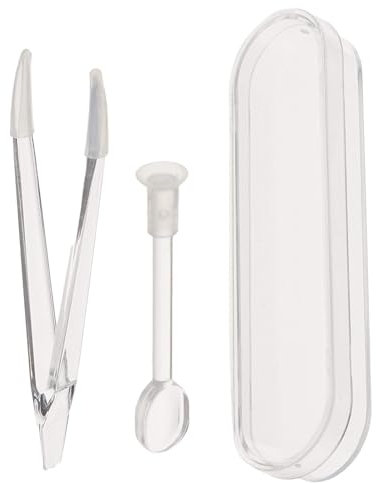 MYSUNBAR 5-teiliges Set zum Entfernen von Kontaktlinsen und Pinzettenstiften mit weicher Spitze