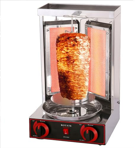 XCSCUK Vertical Rotisserie Oven,Multi-Function Broiler Machine,Electric Barbecue Stove,for Commercial, Home Kitchen