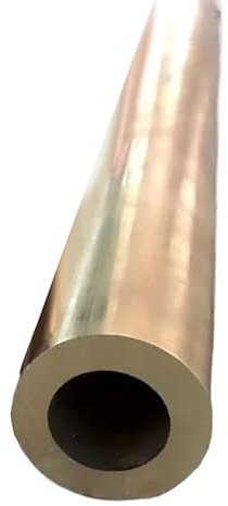 Modellbau Messingrohr Dickwandiges Rohrmodell Rohr Großer Durchmesser, hochdruckbeständiges dickes Messingrohr 5 mm 50 mm Durchmesser Industriemetall(OD 40 x ID 36mm 24cm)