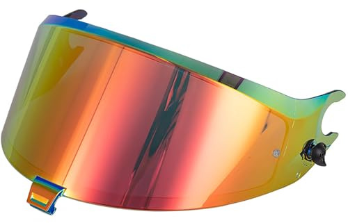 Visiere Casque Moto pour Shark Spartan GT/GT Pro/Spartan RS,Remplacement de Visière de Lentille de Casque de Bouclier de Vent de Moto,A