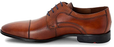 LLOYD Herren Schnürhalbschuhe ORWIN, Männer Businessschuhe,Derby,Normalweit,lace-up,Shoes,Low-tie,schnürschuhe,schnürer,Man,Cognac,44 EU / 9.5 UK