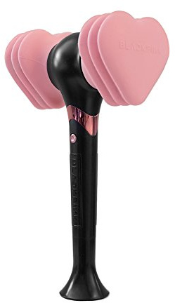 YG Entertainment Idol Goods Fanartikel Select, offizieller Lichtstab, Schwarz/Pink