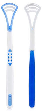 Langue Brosse Langue Cleaner Racloir Racleur De Langue pour Les Soins Bucco-Dentaires Hygiène Bucco-Dentaire Gardez Une Haleine Fraîche pour Homme Femme