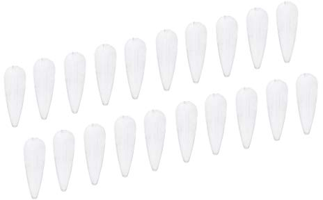 T TOOYFUL 20 Stücke Acryl Sinken Sbirolino Spirolino Bombarda Forelle Pose Schwimmt 3,5g