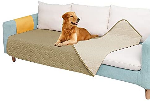 SUNNYTEX Funda Impermeable para Cama de Perro, Alfombrilla para Mascotas, Manta para sofá, Cama, Antideslizante, Protector de Muebles