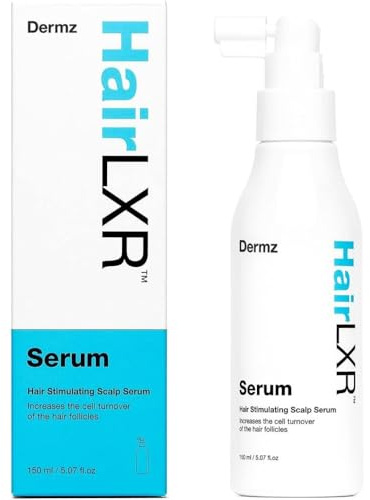 HairLXR tillväxtserum: Naturligt härledd hårtillväxt stärker befintligt hår samtidigt som den främjar hälsosam tillväxt – lätta hårprodukter för daglig användning