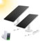 2 Pack Solar Panel Compatible with WYZE Battery Cam Pro,SimpliSafe Outdoor Camera,Eufy,4W USB Solar Panel Charger for Outdoor Rechargeable Battery Camera,IP65 Waterproof,10ft Cable,Adjustable Mount