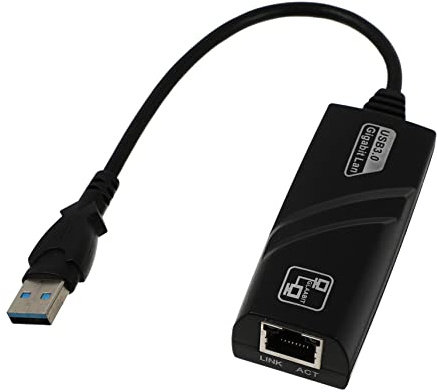 Hemobllo Ethernet Network Adapter Compatible for Fire Tv Stick USB Adapter to Eliminate Buffering in Streaming