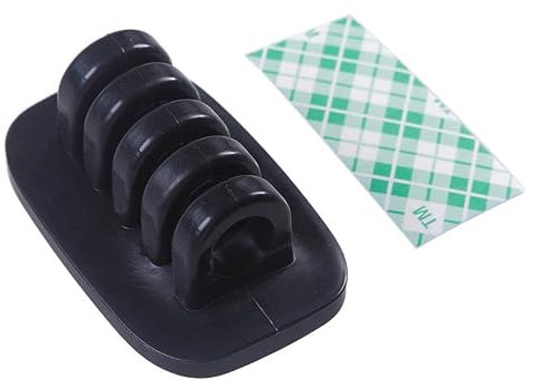 Angoily 3pcs Cable Clamp Cable Organizer Wire Retention Clips for Desk to Hide Wires