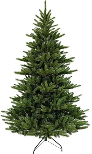 SELF IMPORT AGENCIES 210 cm Weihnachtsbaum | Grün | Polyvinyl | für den Innenbereich | einfache Montage | breit