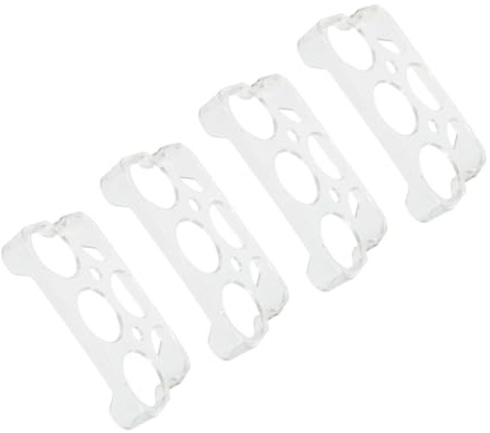 SHINEOFI 4 Cajas Organizadoras De Huevos Para Nevera, Huevera Apilable De Plástico Transparente 6 Compartimentos, Dispensador De Huevos Práctico Para Cocina y Frigorífico, Almacenamiento Seguro