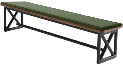 WLXFF Cuscini per Panca da Esterno Birreria Impermeabile Cuscino per Panca da Birra, Imbottito, Cuscino Imbottiti per Panchine da Birra con Cerniera per Set di Tende da Festa,No5,120X40X3CM